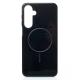 Силиконовый чехол Slim Ring Glamour с поддержкой MagSafe для Samsung A26 black