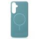 Силиконовый чехол Slim Ring Glamour с поддержкой MagSafe для Samsung A26 wave blue