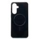 Силиконовый чехол Slim Ring Glamour с поддержкой MagSafe для Samsung A56 / A37 black