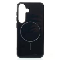 Силиконовый чехол Slim Ring Glamour с поддержкой MagSafe для Samsung S23 FE black