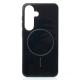 Силиконовый чехол Slim Ring Glamour с поддержкой MagSafe для Samsung S23 FE black