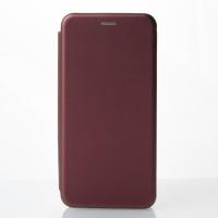 чехол-книга 360 для Motorola G34 STANDARD бордовый