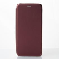 чехол-книга 360 для Motorola G34 STANDARD бордовый