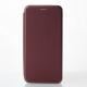 чехол-книга 360 для Samsung A55 STANDARD бордовый