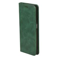чехол-книга DC ELEGANT для Moto G15 4G / G17 темно-зеленый