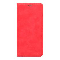 чехол-книга DC ELEGANT для Moto G15 Power / G17 Power красный