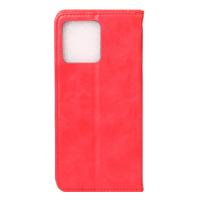 чехол-книга DC ELEGANT для Moto G15 Power / G17 Power красный