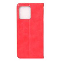 чехол-книга DC ELEGANT для Moto G15 Power / G17 Power красный