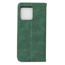 чехол-книга DC ELEGANT для Moto G15 Power / G17 Power темно-зеленый