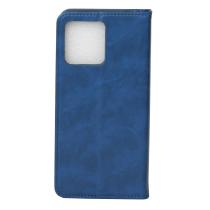 чехол-книга DC ELEGANT для Moto G15 Power / G17 Power синий