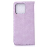 чехол-книга DC ELEGANT для Motorola G56 сиреневый