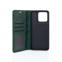 чехол-книга DC ELEGANT для Motorola G56 темно-зеленый