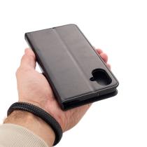 чехол-книга DC ELEGANT для Samsung A06 черный