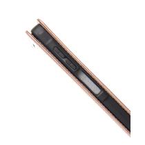 Чохол-книга DC ELEGANT для телефону Samsung A07 бронзовий