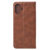 Чохол-книга DC ELEGANT для телефону Samsung A07 коричневий