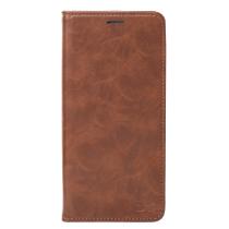 Чохол-книга DC ELEGANT для телефону Samsung A07 коричневий