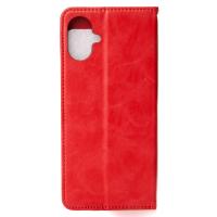 чехол-книга DC ELEGANT для Samsung A07 красный