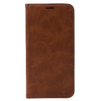 чехол-книга DC ELEGANT для Samsung A14 коричневый