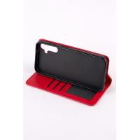 чехол-книга DC ELEGANT для Samsung A14 красный