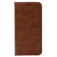 Чохол-книга DC ELEGANT для телефону Samsung A15 коричневий