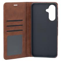 Чохол-книга DC ELEGANT для телефону Samsung A17 коричневий