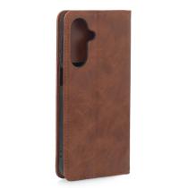 Чохол-книга DC ELEGANT для телефону Samsung A17 коричневий