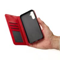 Чохол-книга DC ELEGANT для телефону Samsung A24 червоний