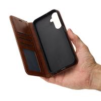 чехол-книга DC ELEGANT для Samsung A25 коричневый