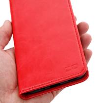 чехол-книга DC ELEGANT для Samsung A26 красный