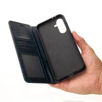 Чохол-книга DC ELEGANT для телефону Samsung A36 темно-синій