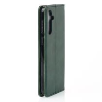 чехол-книга DC ELEGANT для Samsung A55 темно-зеленый
