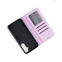 чехол-книга DC ELEGANT для Samsung M35 сиреневый