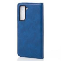 чехол-книга DC ELEGANT для Samsung S21 FE синий