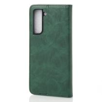 чехол-книга DC ELEGANT для Samsung S21 FE темно-зеленый
