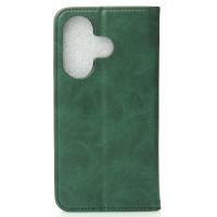 чехол-книга DC ELEGANT для Xiaomi Poco F6/Redmi Turbo 3 темно-зеленый