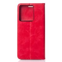 чехол-книга DC ELEGANT для Xiaomi Redmi 13C 4G / Poco C65 красный