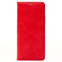 чехол-книга DC ELEGANT для Xiaomi Redmi 14C красный