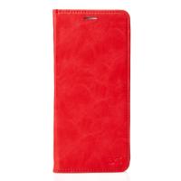 Чохол-книга DC ELEGANT для телефону Xiaomi Redmi 15 (171 mm) червоний