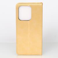 чехол-книга DC ELEGANT для Xiaomi Redmi 15C (171 mm) золотой