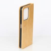 чехол-книга DC ELEGANT для Xiaomi Redmi 15C (171 mm) золотой
