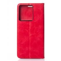 чехол-книга DC ELEGANT для Xiaomi Redmi Note 13 Pro 4G красный