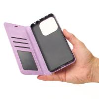 чехол-книга DC ELEGANT для Xiaomi Redmi Note 14 5G сиреневый