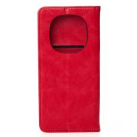 чехол-книга DC ELEGANT для Xiaomi Redmi Note 14 Pro 4G Global красный