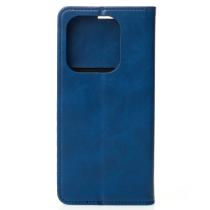 чехол-книга DC ELEGANT для Xiaomi Redmi Note 14 4G (163 mm) синий