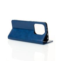 чехол-книга DC ELEGANT для Xiaomi Redmi Note 14 4G (163 mm) синий