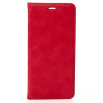 чехол-книга DC ELEGANT для Xiaomi Redmi Note 14 4G (163 mm) красный