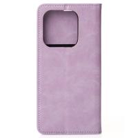 чехол-книга DC ELEGANT для Xiaomi Redmi Note 14 4G (163 mm) сиреневый