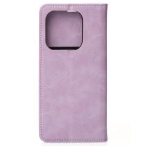 чехол-книга DC ELEGANT для Xiaomi Redmi Note 14 4G (163 mm) сиреневый