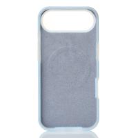 Чехол Liquid Silicone Full с поддержкой MagSafe для iPhone 17 AIR blue fog