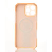 Чехол Liquid Silicone Full с поддержкой MagSafe для iPhone 16 Pro Max orange